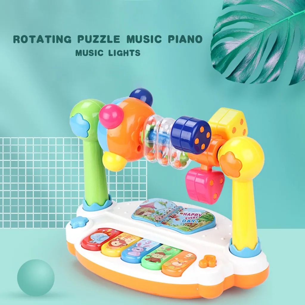 

5 Types Farm Animal Sound Kids Piano Music Toy Musical Animals Sounding Keyboard Piano Baby Playing Type Musical Instruments f5