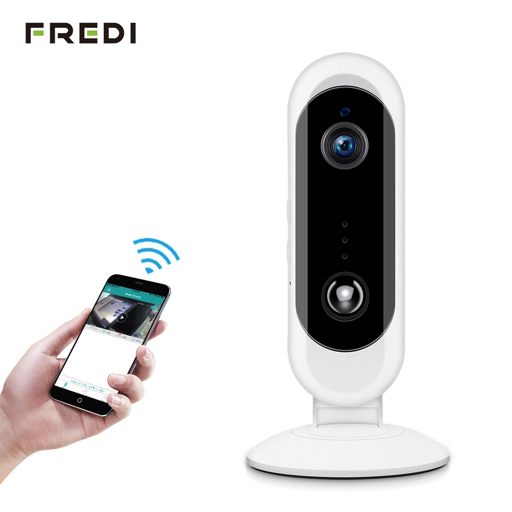 FREDI 1080P батарея низкая мощность ip камера настоящая беспроводная WiFi домашняя