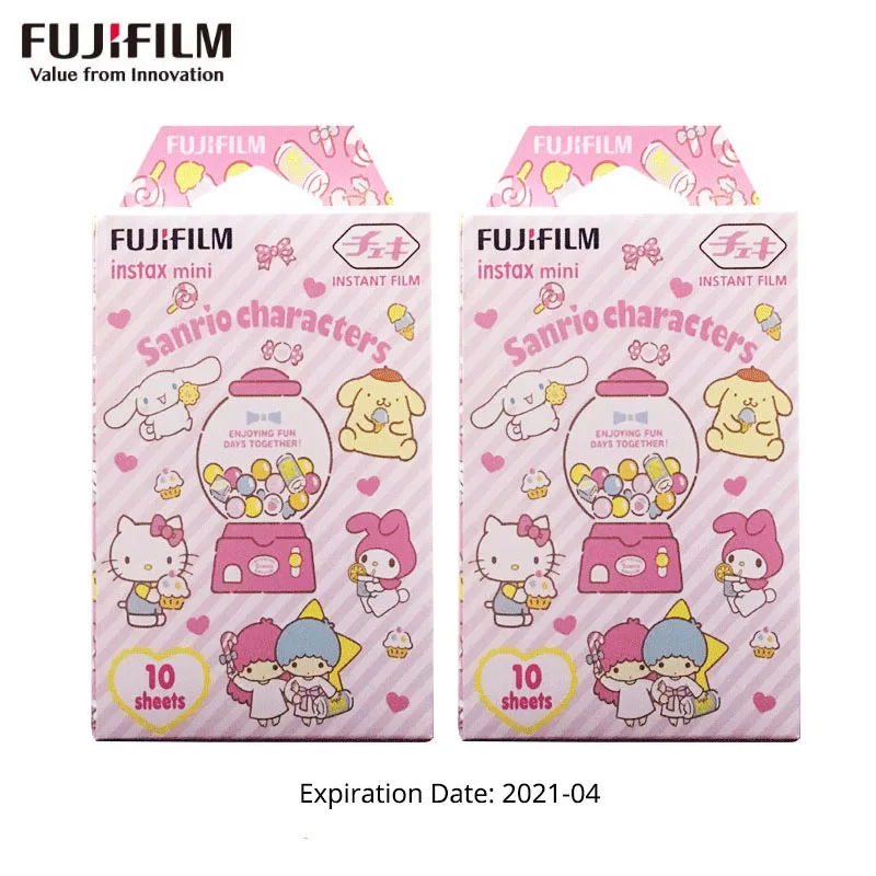 10-30 Fujifilm Instax Мини пленка мгновенная фотобумага Sanrio символов для Mini 9 8 8+ 7s 7c 90 70 25 50s камера SP-2 SP1 принтер - Цвет: 20 Sheets