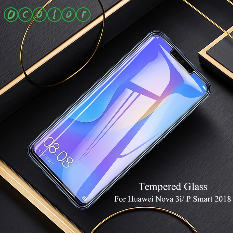 Ocolor для huawei Nova 3i P Smart 2018 Защитная пленка экрана из закаленного стекла стальная