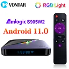 ТВ-приставка A95X F3 Air II, Android 11, Amlogic, 4 + 64 Гб, поддержка двух Wi-Fi, 4K, VP9, BT5.0