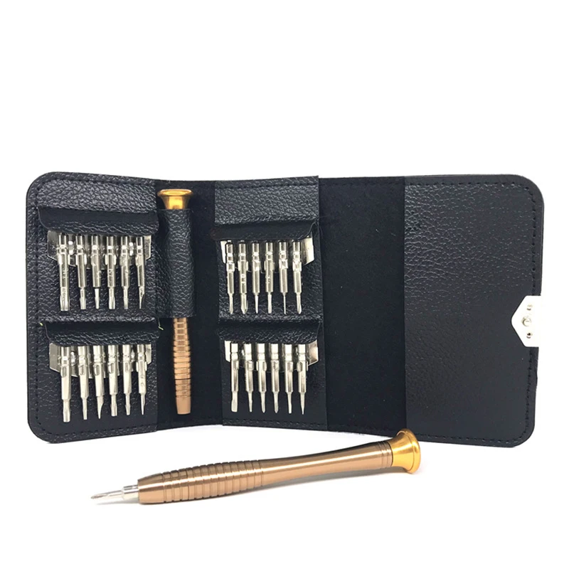 

25Pcs Pocket Precision Magnetic Screwdriver Set Mobile Phone Maintenance Tool