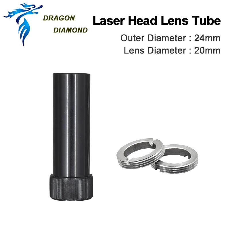 CO2 лазерная головка для объектива трубка Диаметр 20 мм регулировать фокусное