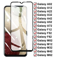 11D Protection Glass For Samsung Galaxy A02 A12 A22 A32 A42 A52 A72 Screen Protector M02 M12 M32 M42 M62 F02S F12 Tempered Glass
