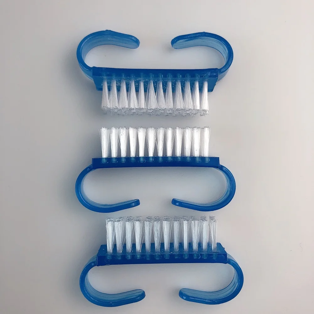 3 шт щетка для чистки ногтей инструменты пилочка маникюра педикюра мягкая