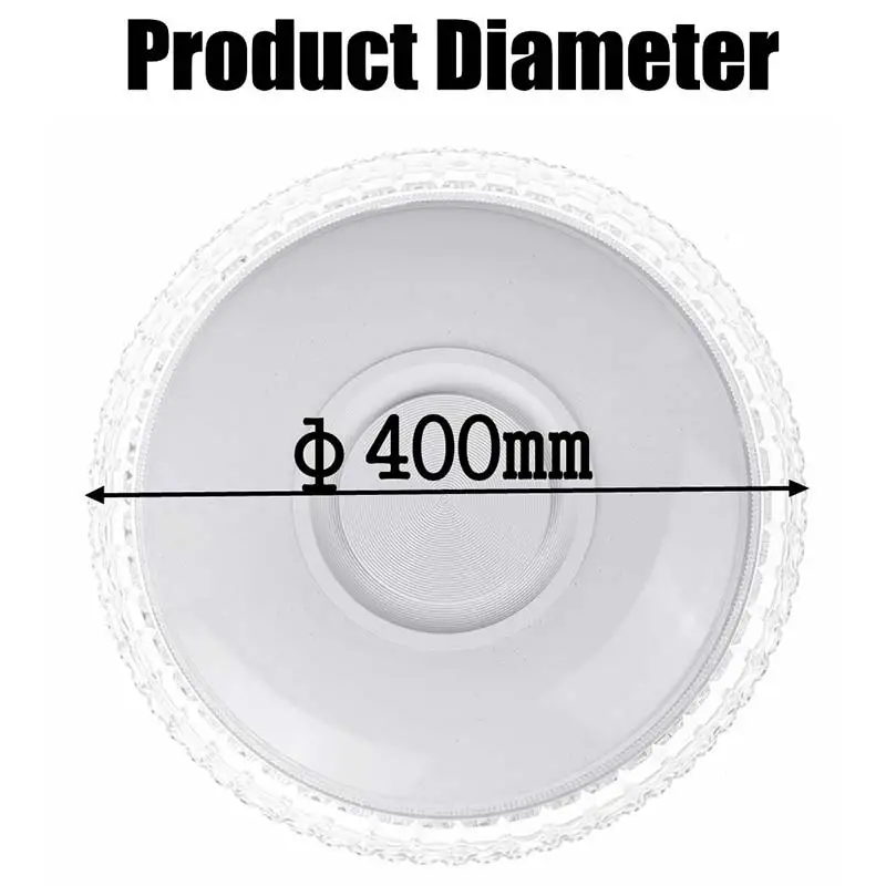 

Modern RGB LED Ceiling Lights Home lighting 36W APP bluetooth Music Light Bedroom Lamps Smart Ceiling Lamp+Remote Control