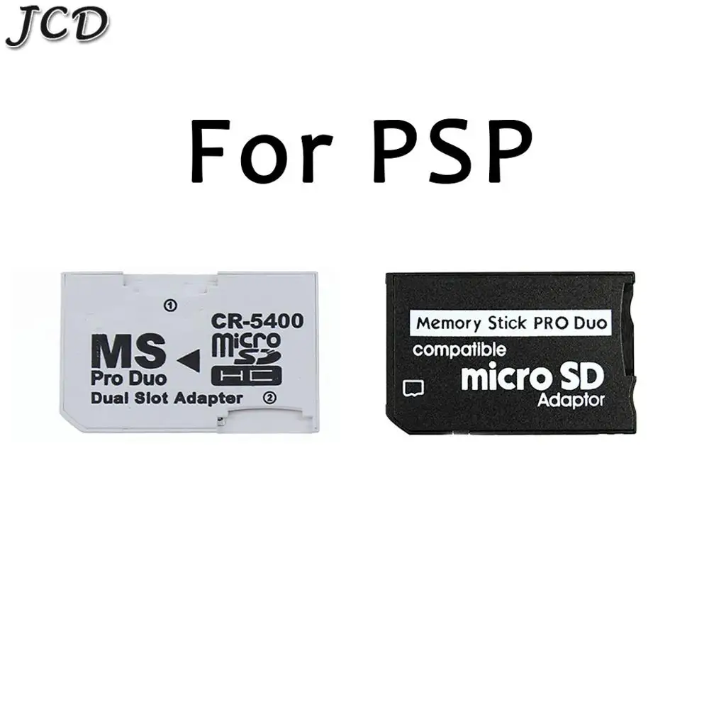 JCD устройство для чтения карт с одним и двумя слотами новый Micro SD SDHC TF MS Memory Stick Pro Duo