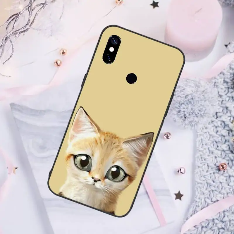 

Siamese cat Phone Case For Xiaomi Redmi note 7 8 9 pro 8T 9S Mi Note 10 Lite pro