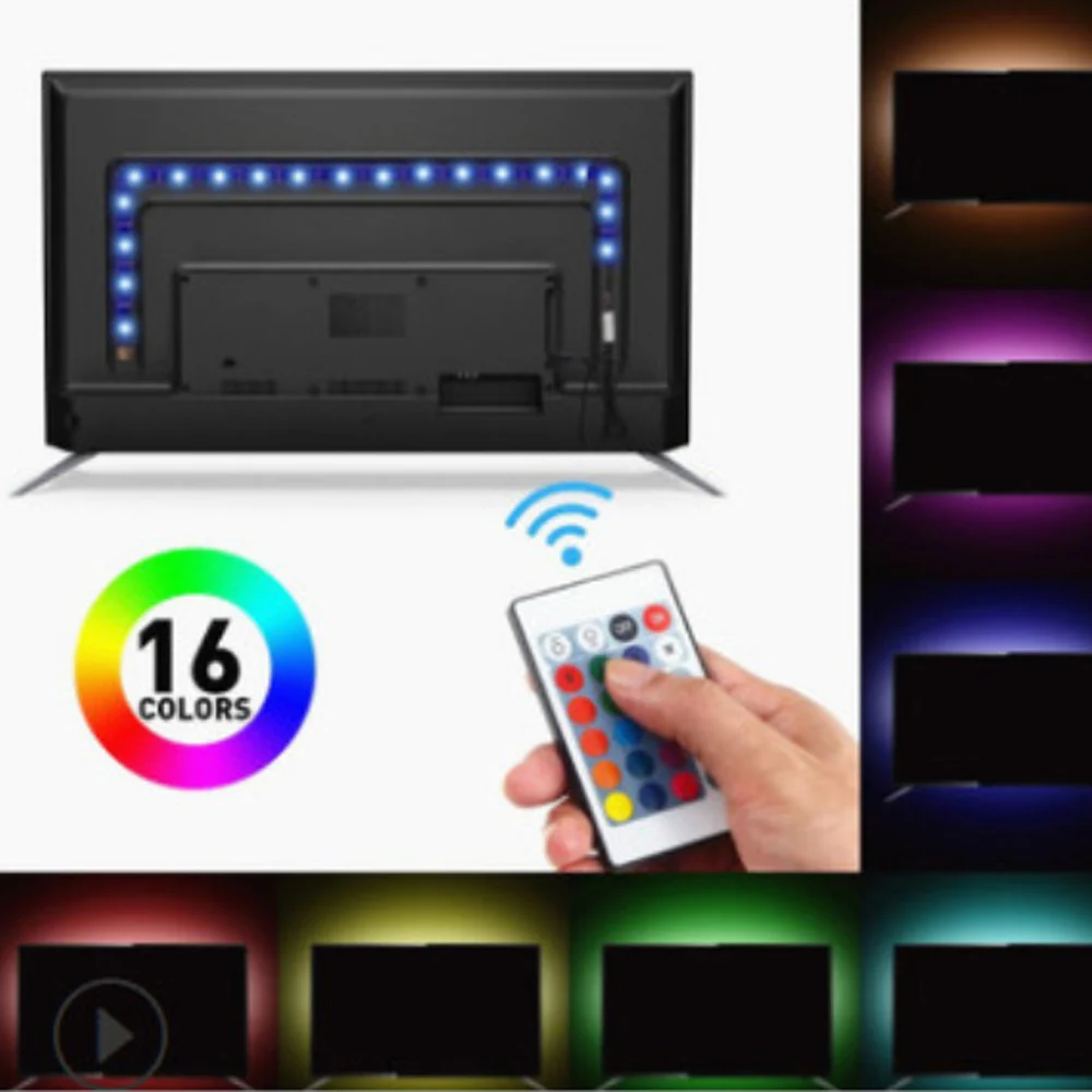 

Светодиодная ленсветильник с поддержкой Bluetooth, 2 м, 5 в пост. Тока