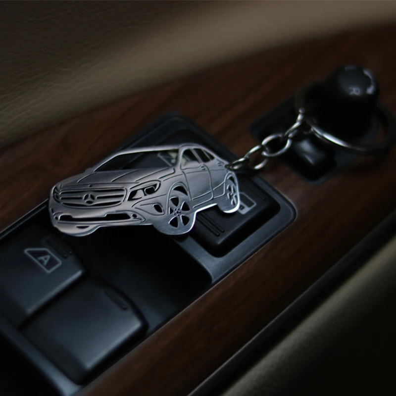 Модный автомобильный брелок FIMAODZ новинка стильный из нержавеющей стали в форме