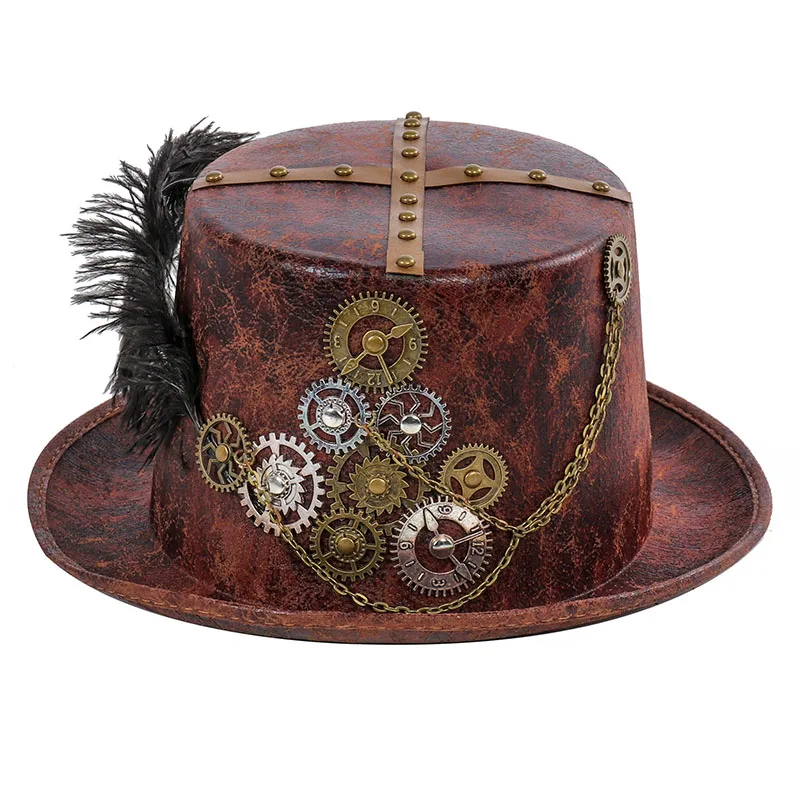 Стимпанк в стиле джаз для Для мужчин женщин шестерни с перьями на плоской подошве