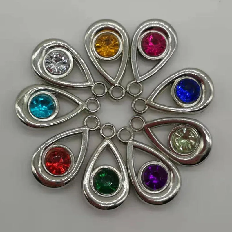 Капли воды разноцветный камень стоматолога брелок стоматологический помощник