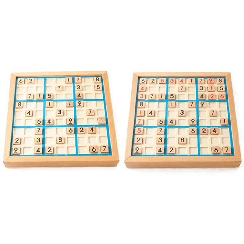 

Sudoku Chess Digits 1 To 9 Can Only Put Once In Any Row Line And Check ligent Fancy Educational Wood Toys Happy Games Gifts