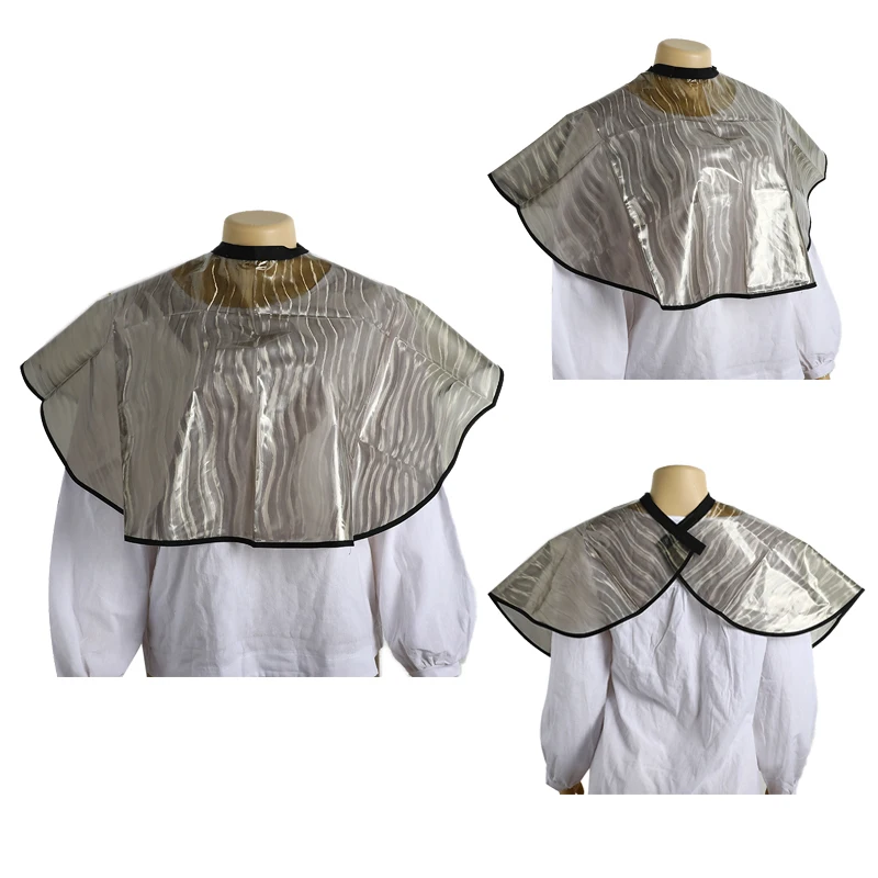 ПВХ Волосы резка цвета обертывание воротник окраска накидка водонепроницаемый