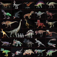 jurassic dinosaur toy simulation animal model brachiosaurus pterodactyl tyrannosaurus triceratops children boy set