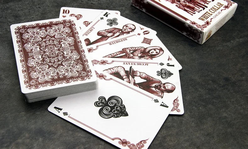 Hui qi Poker Bicycle White Blue Collar White Collar Blue-Collar Collection Bicycle Playing Cards