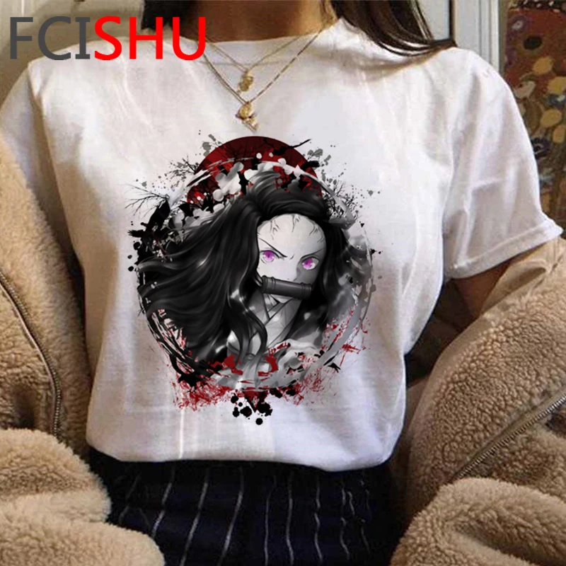 Крутая забавная футболка с изображением рассеянного демона Мужская японским
