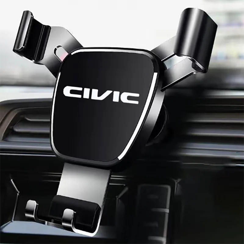 Металлический Автомобильный держатель для телефона на борту Honda civic