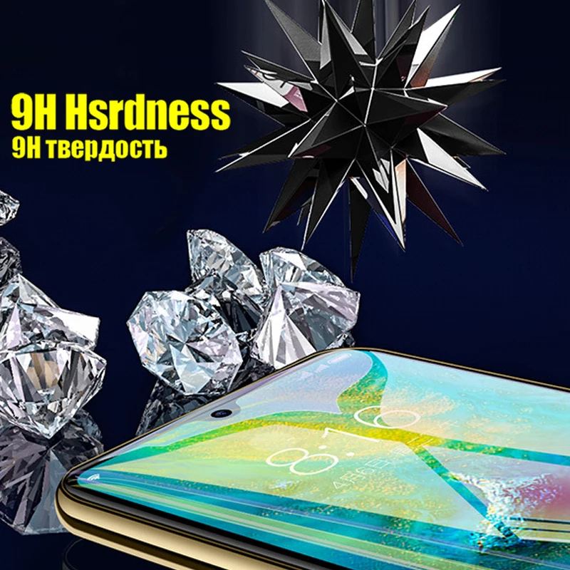 Защитный чехол 2 в 1 для huawei p30 lite с камерой стеклянным объективом защитный