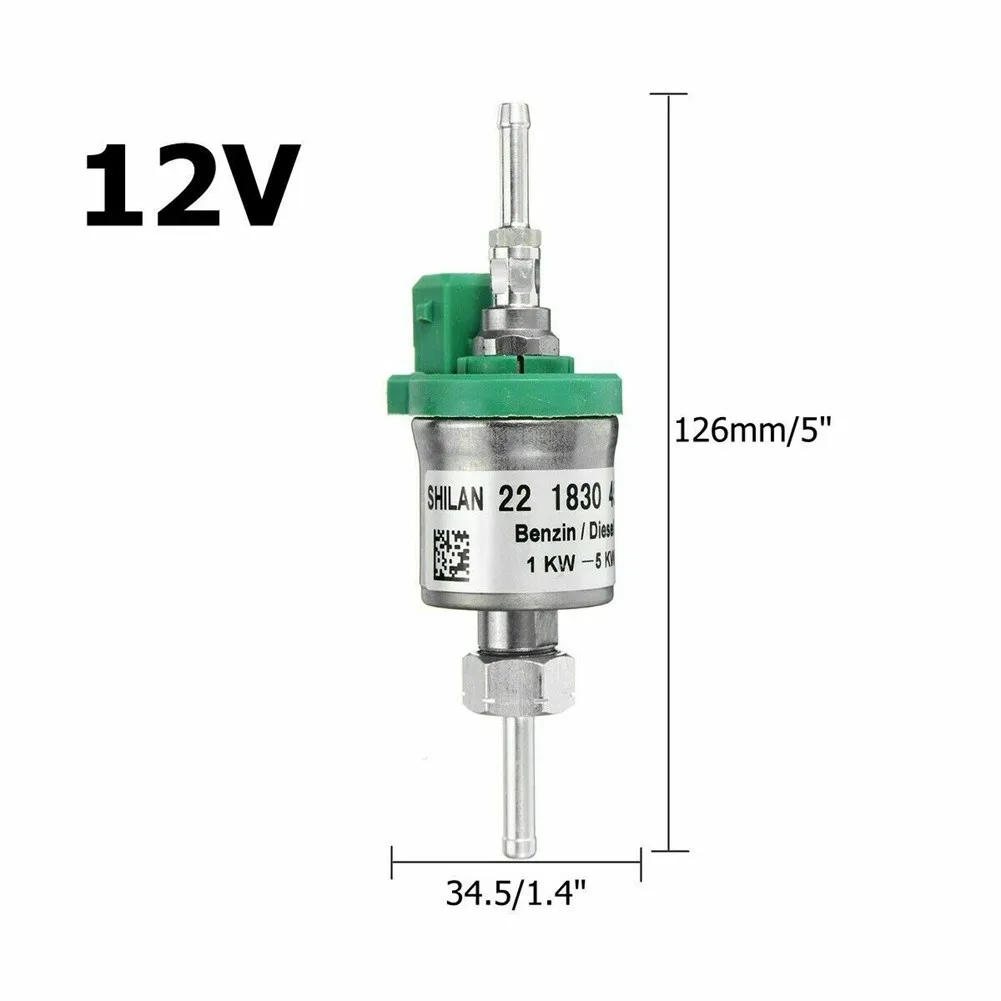 

12V Car Interior Parts Air Diesel Parking Oil Fuel Pump 0.022ml/s Metal For 1-5KW Webasto Eberspacher Heater Car Equippments
