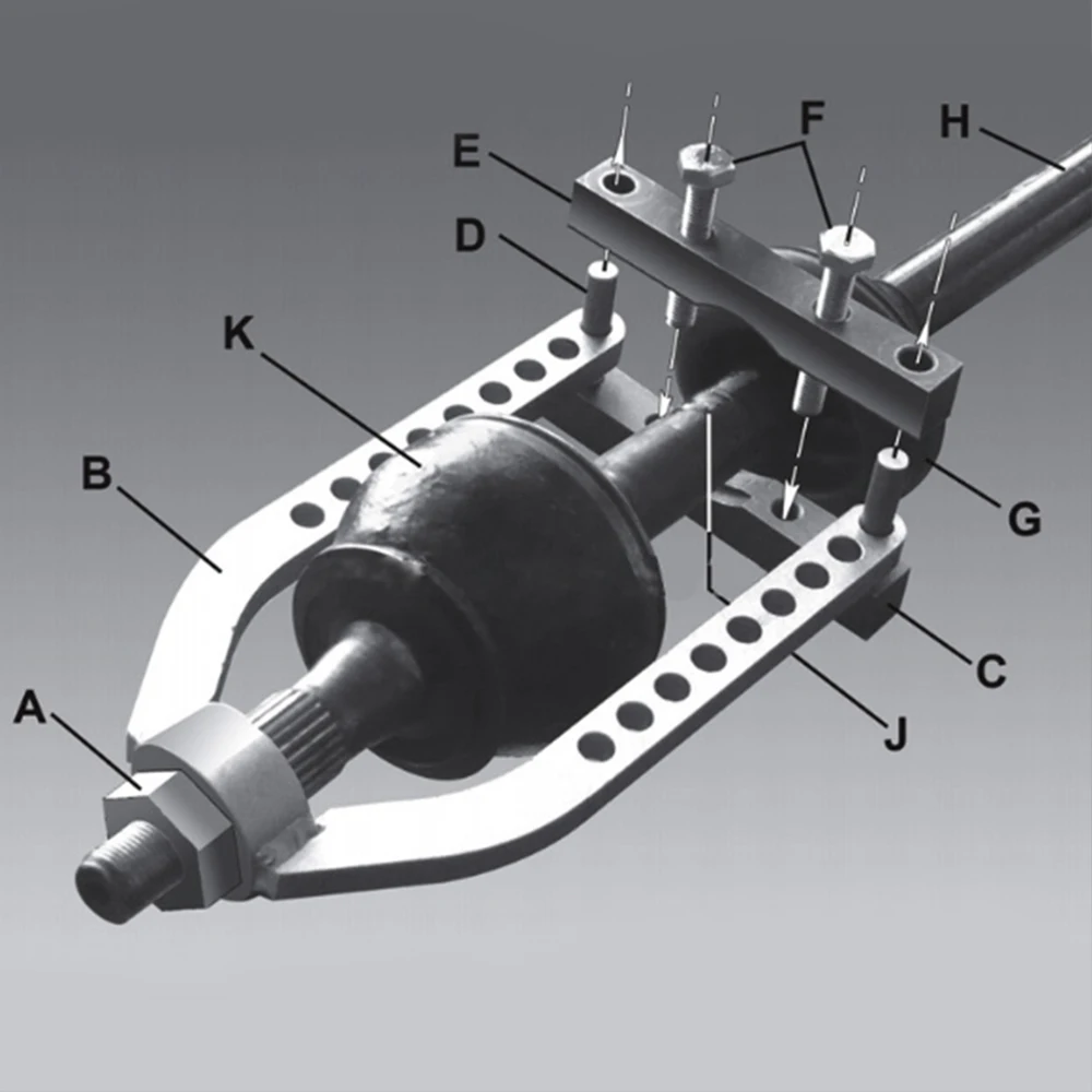 9 отверстий шаровой сепаратор Универсальный Автомобильный CV комбинированный