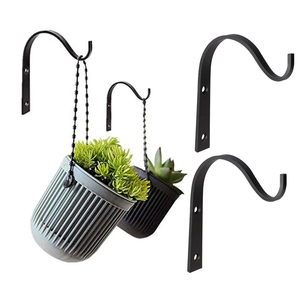 Железный металлический крючок настенный висячий цветочный горшок держатель