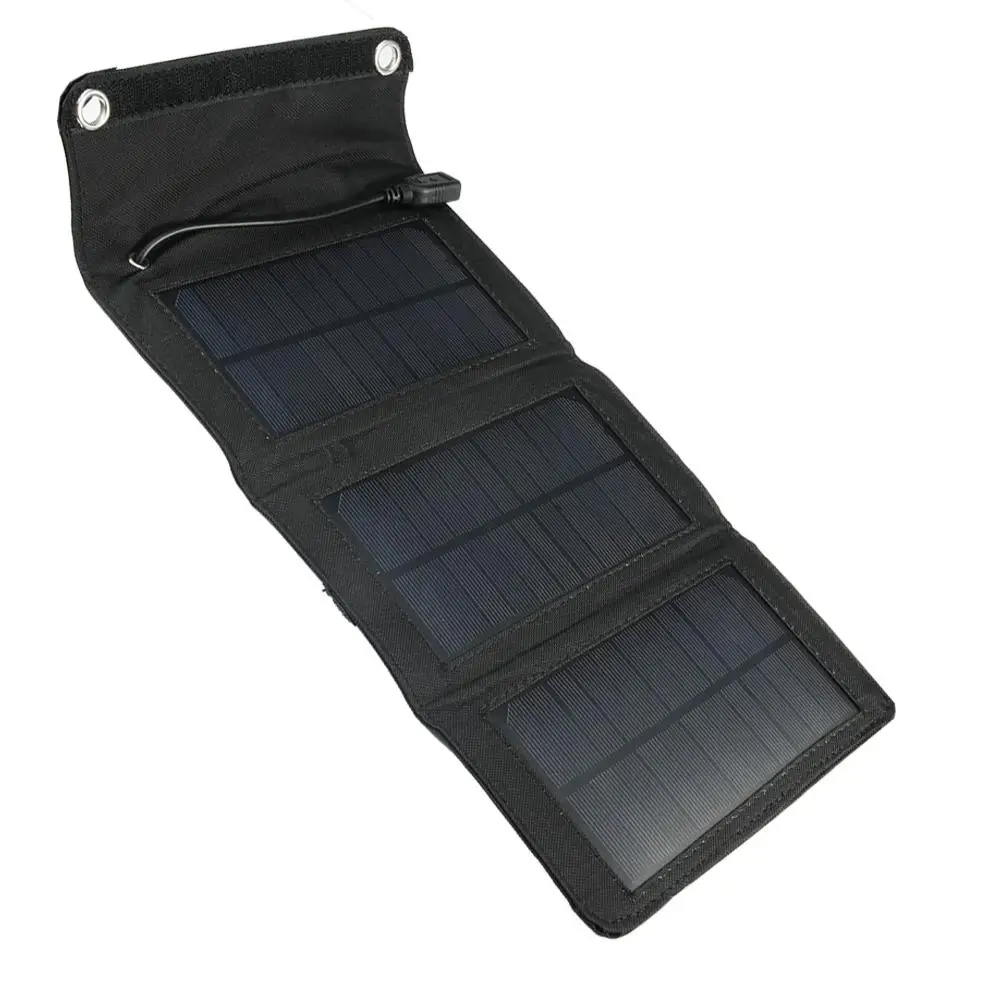 Портативное складное зарядное устройство для солнечной панели 5 В Вт Usb