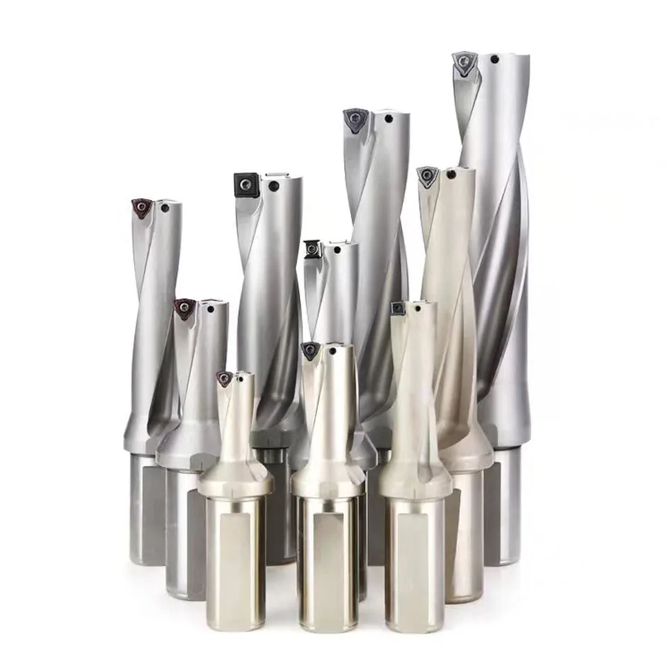 

WC series drill bit Metal drill bit 13mm-50mm depth 2D 3D 4D indexable U drill bit Machinery, lathe, CNC high quality