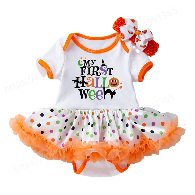 

Baby Girl Clothes Halloween Dress Girls Costume Fancy Party Princess Girl Bebes Babi Dress Cosplay First Halloween Dresses
