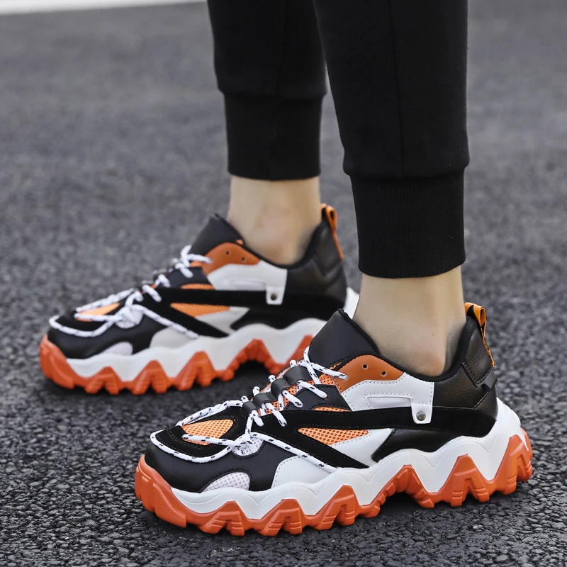 Модная Светоотражающая спортивная обувь DILICHAN брендовые Дизайнерские кроссовки