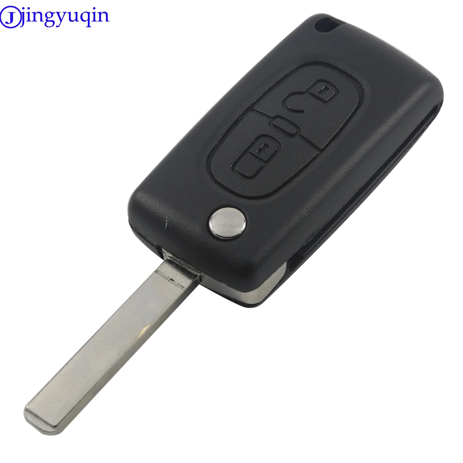 2 кнопки флип складной корпус ключа для Peugeot 306 407 807 партнер Citroen C2 C3 C4 C6 Berlingo чехол