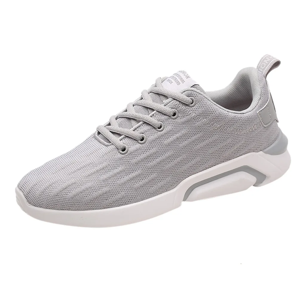 SAGACE/Новинка Мужская обувь из сетчатого материала на платформе удобная