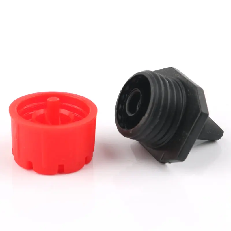20pcs Adjustable 8 Holes Scattering Spray Red Nozzle Garden Irrigation Accessories Misting Micro Flow Dripper Drip | Дом и сад
