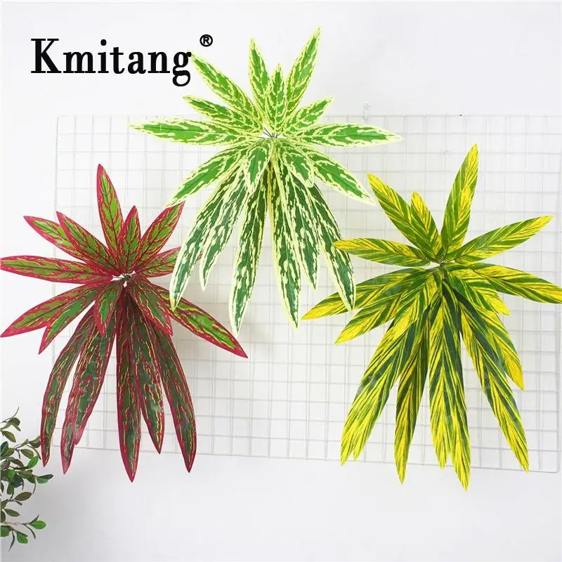 

73cm 18Heads Fake Fern Vine Artificial Persia Rattan Wall Hanging Tropical Plants Leaves Palm Foliage Home Christmas Decoration