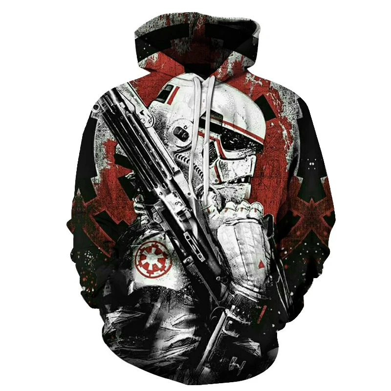 

2021 new science fiction movie universe interstellar war printing fashion casual style hoodie 3D printing men's women's children