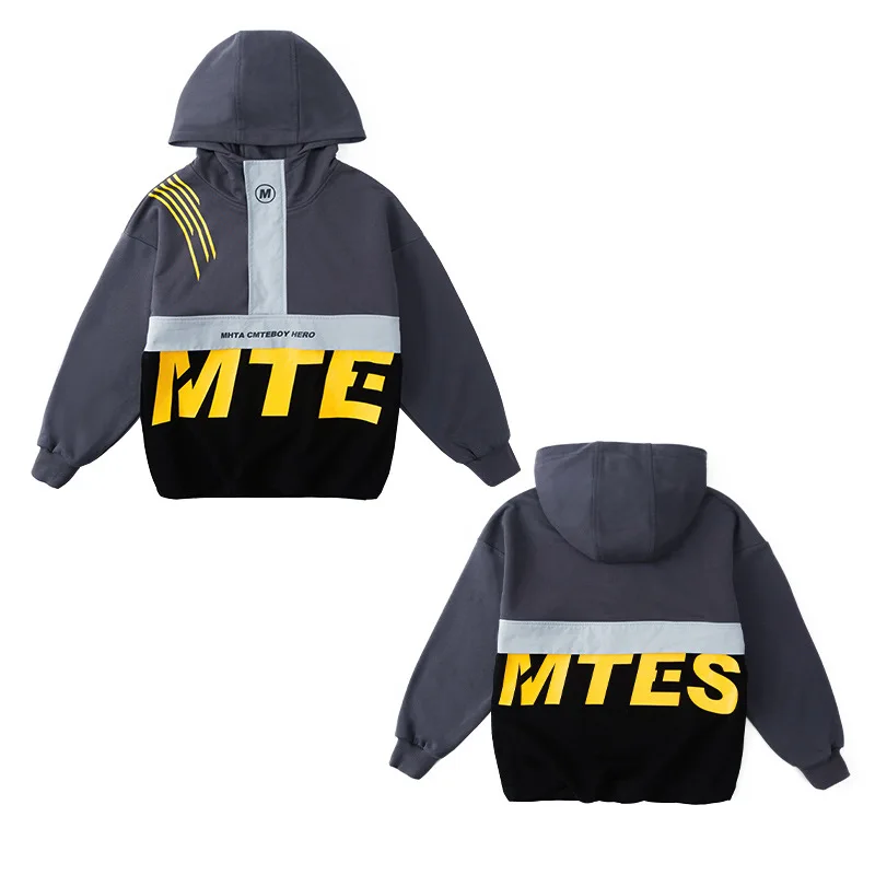 

Pullover Spring Autumn Boys Sweatshirts Jacket Coat KidsOvercoat Outwear Teenager Tops Children Clothes Cotton Sport School Hig