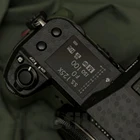 Наклейка на камеру Fuji GFX50SII премиум-класса, наклейка для FujiFilm GFX50 SII, защитная пленка для камеры, пленка для защиты от царапин