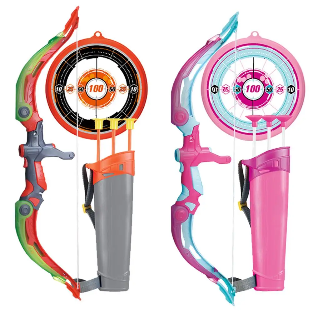 

Archery Bow Set And Arrow Toys Outdoor Funny Targets Shooting Game For Kids Children Shooting Outdoor Sports Toy Bow Arrow Set