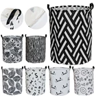 Водонепроницаемая корзина для хранения одежды, складная корзина для белья, вместительная сумка для хранения игрушек