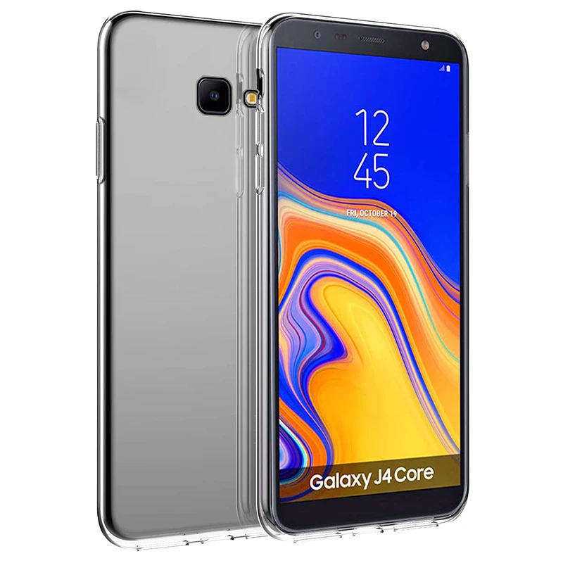 Полное покрытие мягкий TPU чехол для samsung Galaxy J4 Plus Core Prime прозрачный силиконовый чехол для мобильного телефона из поликарбоната ТПУ J4Plus J4Core J4Prime J42018