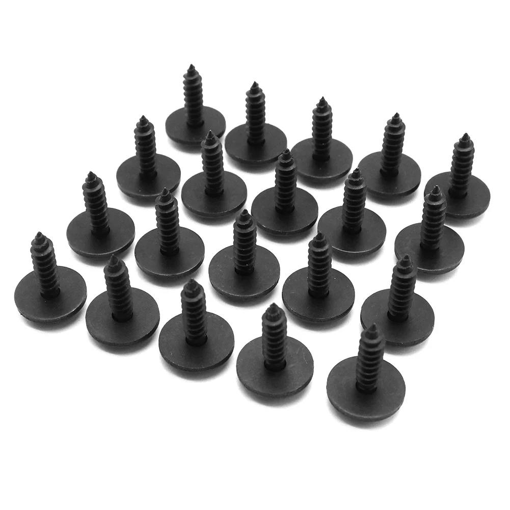 

20Pcs Protection Interior Accessories Hex Head Screw Wheel Arch Cover Auto Fastener Clip Black for BMW 07119916949