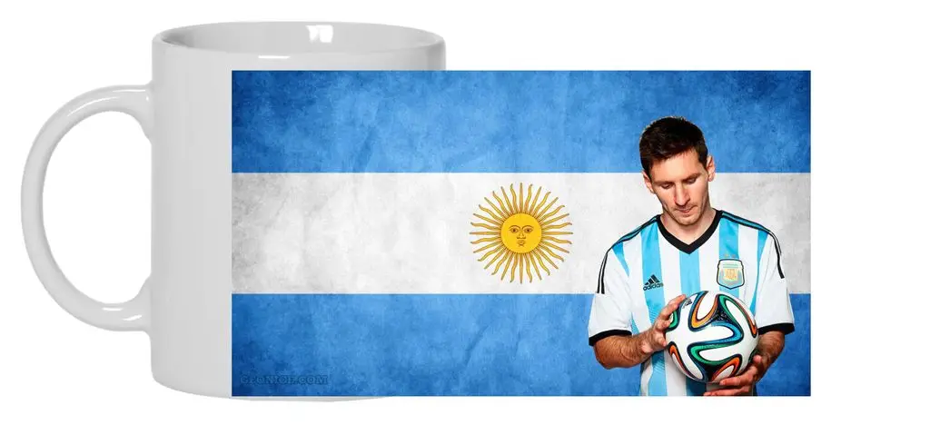 Кружка Лионель Месси № 23 | Дом и сад