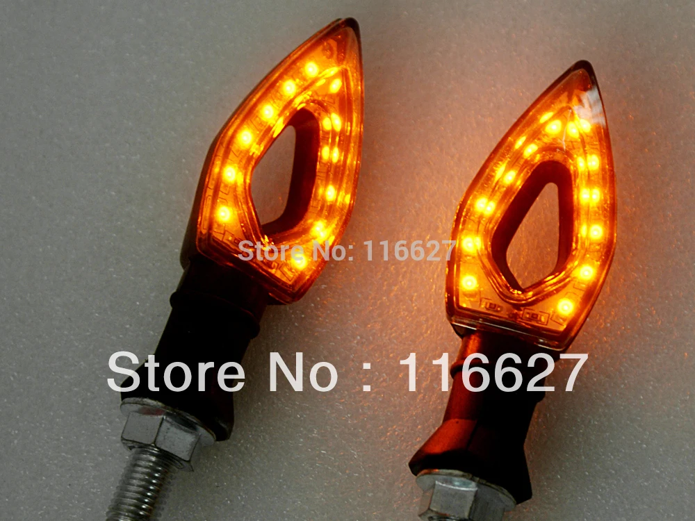 СВЕТОДИОДНЫЕ указатели поворота для мотоциклетных ножей с отверстием 10 мм