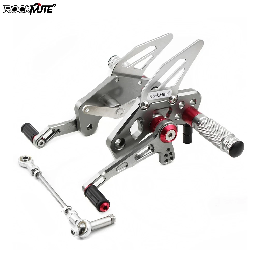 

Motorcycle CNC Aluminum Adjustable Rear Set Foot Pegs Pedal Footrest For KAWASAKI Z125 Z 125 2017-2018