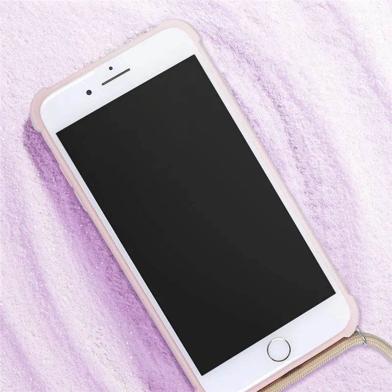 GTWIN Strap Cord Chain Fuel injection Phone Case For iPhone 11 Pro XS Max XR X 7 8 6 6s Plus Carry Necklace Lanyard Cover |