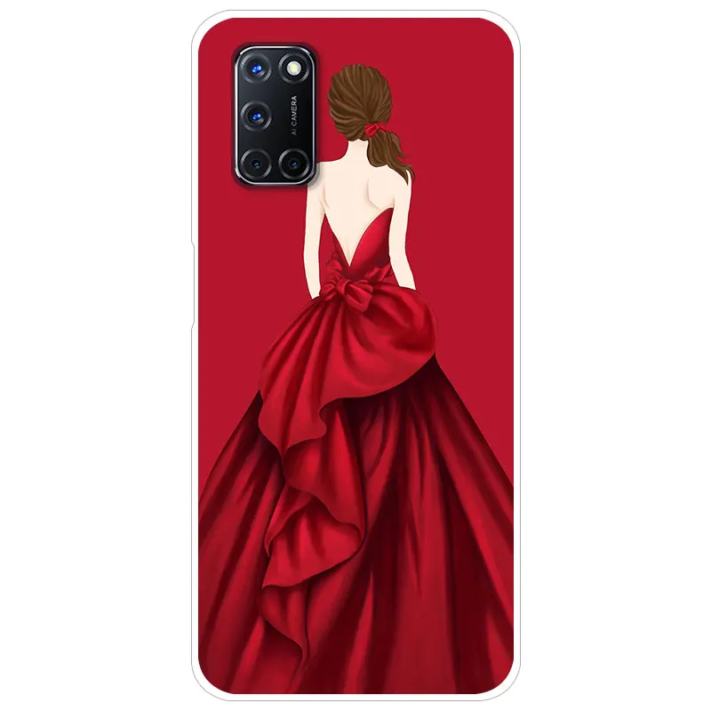 Чехол OPPO A72 силиконовый мягкий чехол-накладка чехол для телефона CPH2067 A 72 OPPOA72