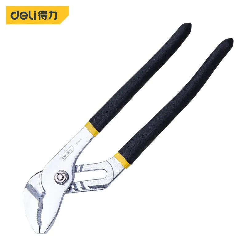 

deli Water Pump Pliers Plumber Plumbing Combination Tools Universal Wrench Pipe Wrench Grip Pipe Pliers Plumber Alicates