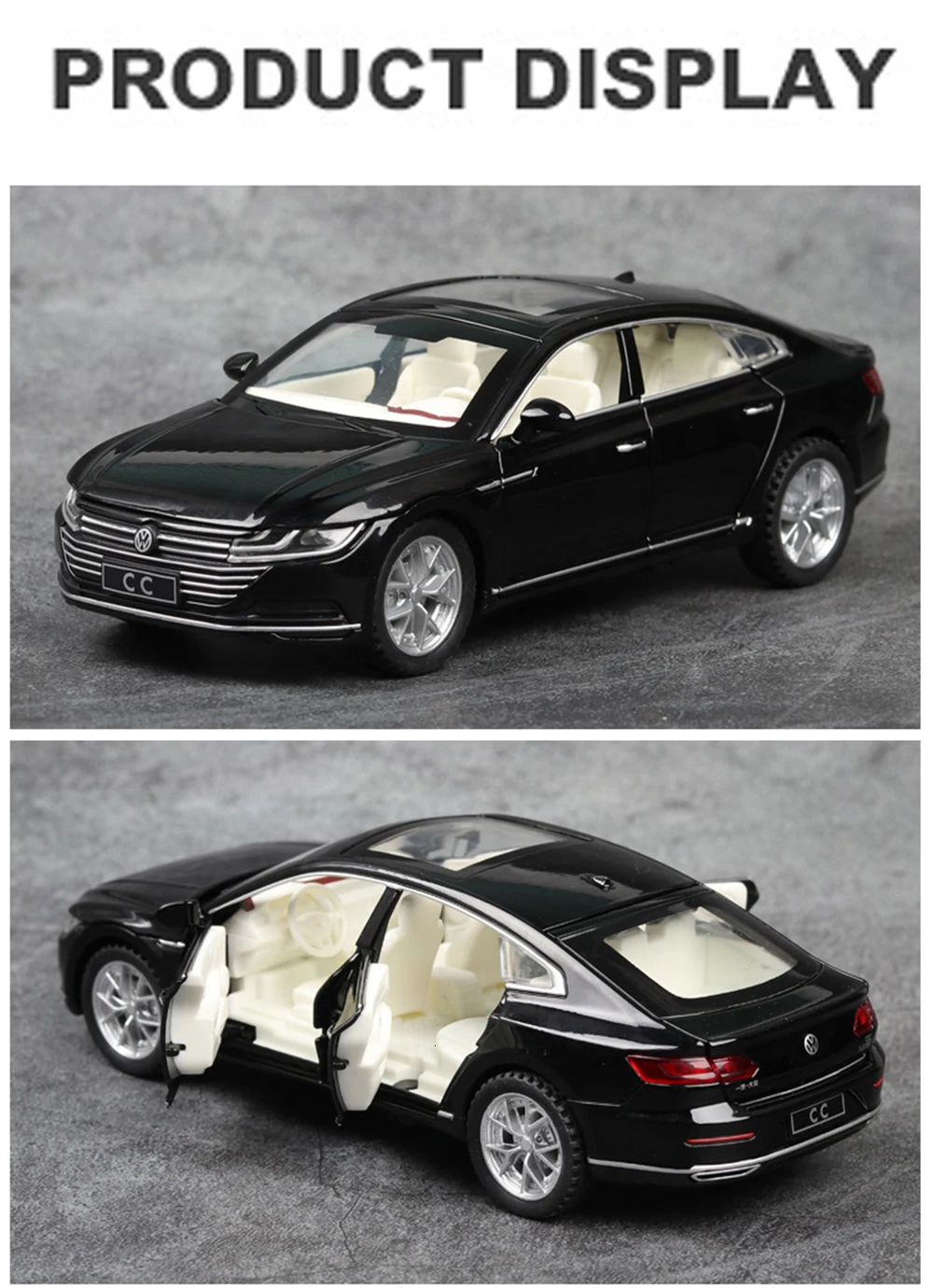 1:32 Volkswagen CC литая под давлением игрушка музыкальная с подсветкой машина транспортных средств Hot Wheel модель автомобиля металлический корпус