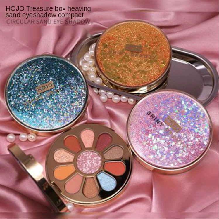 

Eyeshadow Quicksand Moonlight Box Eye Shadow Plate Student online celebrity 11-color earth tone Unicorn Eye Shadow Beauty