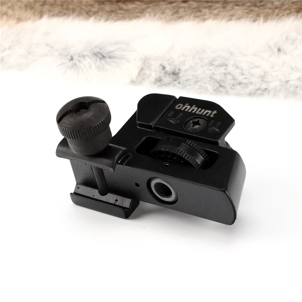 

Reddot Hunting Tactical Detachable Compact Backup Iron Rear Sight With Full Windage/Elevation Adjustment